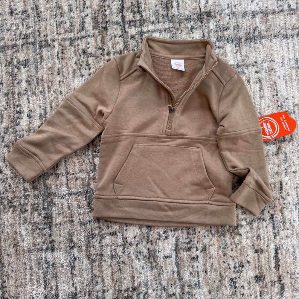 Wonder Nation Brown Sweatshirt Hoodie